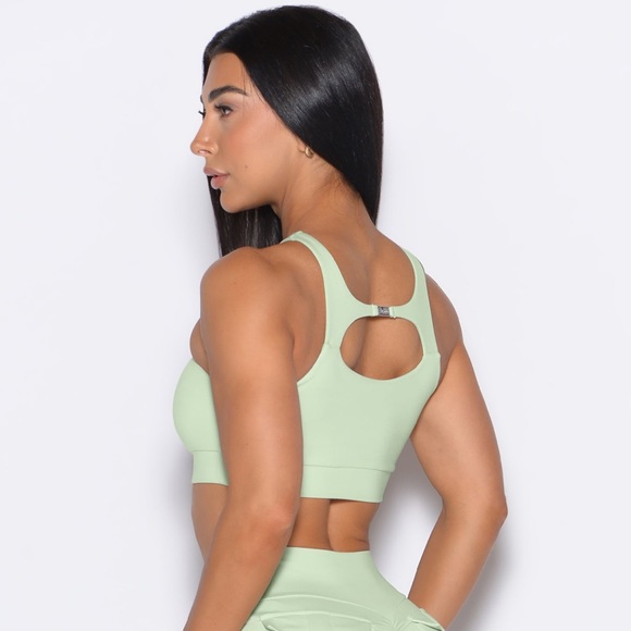 Bombshell Sportswear Cool Matcha Two Way Bra - Picture 2 of 4